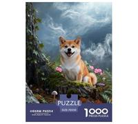 Puzzle Shiba Inu 1000 Piezas - para Adultos Puzzles De Tronco Árbol, Juego Divertido E Instructivo Arte Decorativo, Regalo Ideal 70x50cm/1000pcs