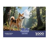 Puzzle Shiba Inú De 1000 Piezas Interesante Rompecabezas Adultos De 1000 Piezas Obra De Arte Entretenimento 70x50cm/1000pcs