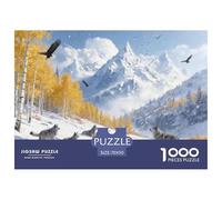 Puzzle Snow Ridge Lobo Pack De 1000 Piezas Interesante Rompecabezas Hombres Y Mujeres De 1000 Piezas Obra De Arte Entretenimiento Creativo 70x50cm/1000pcs