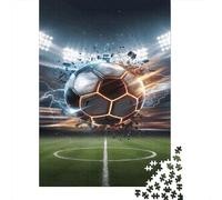 Puzzle SoccerBallExplosión De 1000 Piezas Interesante Rompecabezas Hombres Y Mujeres De 1000 Piezas Obra De Arte Hobby 70x50cm/1000pcs