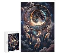 Puzzle sofisticado para adultos, 1000 piezas, atrapasueños galáctico, 3 rompecabezas, juego familiar, regalo de cumpleaños, gran regalo para los amantes de los juegos, 1000 unidades