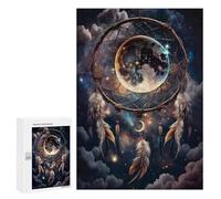 Puzzle sofisticado para adultos, 300 piezas, atrapasueños galáctico, 3 rompecabezas para adolescentes, juegos divertidos, promueve la memoria, gran regalo para los amantes de los juegos, 300 unidades