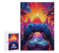 Puzzle sofisticado para adultos, 300 piezas, vibrante aventura de juegos, 1 juego familiar de rompecabezas, regalo de cumpleaños, gran regalo para los amantes de los juegos, 300 unidades