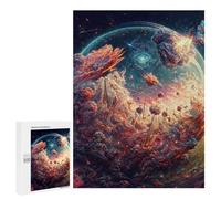 Puzzle sofisticado para adultos, 500 piezas, Cataclysm Galáctico, Colisión cósmica, rompecabezas para adolescentes, juegos divertidos, promueve la memoria, gran regalo para los amantes de los juegos