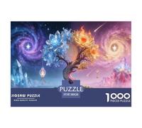 Puzzle Spirit árbol De 1000 Piezas Interesante Rompecabezas para Adultos De 1000 Piezas Decoracion Regalo 38x26cm/1000pcs