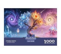 Puzzle Spirit árbol De 1000 Piezas Interesante Rompecabezas para Adultos De 1000 Piezas Obra De Arte Regalo 52x38cm/1000pcs