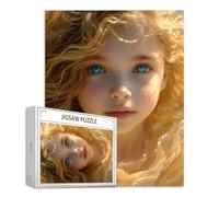 Puzzle Sueño Puzzle 1500 Piezas Chica Rompecabezas Adultos Pieza de Madera Juegos, Entretenimiento En Familia Rompecabezas Jigsaw para a Partir de 14 Años, Juego De Decoración del Hogar Regalos S-840