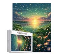 Puzzle Sueño Puzzle 5000 Piezas Lago Rompecabezas Adultos Pieza de Madera Juegos, Entretenimiento En Familia Rompecabezas Jigsaw para a Partir de 14 Años, Juego De Decoración del Hogar Regalos S-815