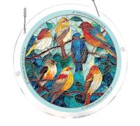 Puzzle Suncatchers Acrílico Ventana Colgante Decoraciones Vidrieras Falsas Sun Catchers Mujeres Hombres Familia Acrílico Jigsaws Puzzle Suncatchers