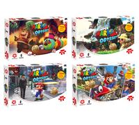 Puzzle Super Mario Odyssey 4er 4 x 500 Piezas Supermario Infantil Fans Regalo