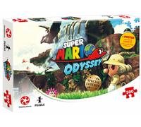 Puzzle Super Mario Odyssey Fossil Falls 500 Piezas 48 X 34CM