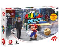 Puzzle Super Mario Odyssey Nuevo Donk City 500 Piezas 48 X 34CM Niño Fans Juego