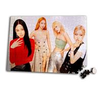 Puzzle TAMAÑO Aprox. A3 DE 252 Piezas Cantantes KPOP Blackpink Pink Venom Rompecabezas puzle para Adulto