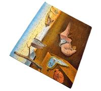 Puzzle TAMAÑO Aprox. A4 DE 96 Piezas Cuadro la persistencia de la Memoria Salvador Dalí Pintor Rompecabezas puzle para Adulto