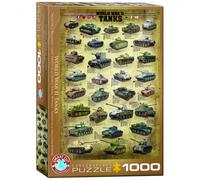 Puzzle - Tanque De La Segunda Guerra Mundial - 1000 Piezas