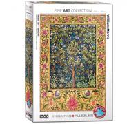 Puzzle - Tapiz De Árbol De La Vida De William Morris - 1000 Piezas
