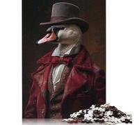 Puzzle The Noble Swan 1000 piezas para adolescentes, regalos, rompecabezas de papel para adultos, rompecabezas para familias, rompecabezas 38x26 cm/1000 piezas