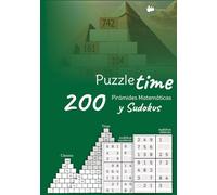 Puzzle Time: 200 Pirámides Matemáticas y Sudokus