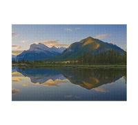 Puzzle tranquilo por la mañana de verano, 1000 piezas de puzzle para niños, puzzles de madera, adecuado para adultos, juego educativo, (75 x 50 cm)