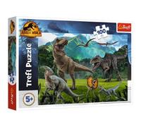 Puzzle Trefl: Mundo Jurásico con dinosaurios - 100 piezas
