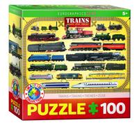 Puzzle - Trenes - 100 Piezas