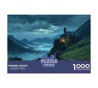 Puzzle Un Valle con una Gran Gota De 1000 Piezas Interesante Rompecabezas Adultos De 1000 Piezas Obra De Arte Regalo 38x26cm/1000pcs