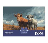 Puzzle Una_Vaca_Femenina De 1000 Piezas Animales Rompecabezas Adultos De 1000 Piezas Juego Hobby 70x50cm/1000pcs