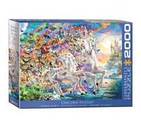 Puzzle - Unicornio - Mundo De Sueños - 2000 Piezas