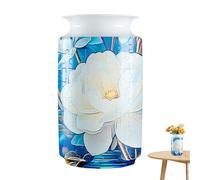 Puzzle Vase, Novelty Curved Jigsaw Flower Vase for Crafts, Creative Arts Puzzle for Kids Adults, Uniques Flowers Arrangement Decoration for Home Offices, 8.07x4.53x4.53 Inches