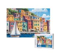 Puzzle Venecia Puzzle 500 Piezas,Villa Rompecabezas Desafiante,Juego Puzzles Adultos,Impresión de Alta Definición Colorido Puzzles Madera con Caja de Regalo,Home Decoration,Regalo Mujer,p69t