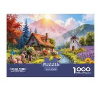 Puzzle Vida Rural De 1000 Piezas Interesante Rompecabezas Adultos De 1000 Piezas Pintura Entretenimiento Creativo 52x38cm/1000pcs
