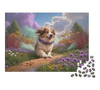 Puzzle Viejo Pastor Inglés 1000 Piezas - para Adultos Y Niños Puzzles, Divertido, Desafiante E Instructivo Arte Decorativo, Regalo Original 38x26cm/1000pcs