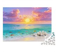 Puzzle Vista al mar De 1000 Piezas Interesante Rompecabezas Hombres Y Mujeres De 1000 Piezas Pintura Hobby 38x26cm/1000pcs