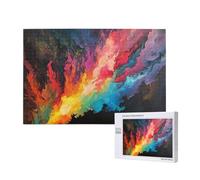 Puzzle Vistoso 2000 Piezas Abstracto Grande Rompecabezas Adultos de Madera,Puzzles Juegos Divertidos/Relajantes/Desafiantes para Adultos y Principiantes,Como Regalo para Amigos y Seres Queridos 2T-305