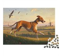 Puzzle Whip Mascota 1000 Piezas para Adultos, Rompecabezas Paisaje Pastoral Adultos Juego Familiar Regalos Creativos 1000pcs (75x50cm)