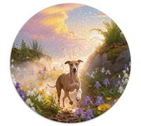 Puzzle Whippet 1000 Piezas - para Adultos Y Niños Puzzle De Racimo Flores Silvestres, Juego EduGatoivo,Diversión En Familia Decorativo, Regalo Ideal 1000pcs (67.5x67.5cm)