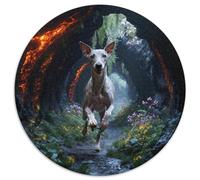 Puzzle Whippet 1000 Piezas - para Adultos Y Niños Puzzles De Túnel Roca, Juego Educativo Y Divertido Decorativo, Regalo Ideal 1000pcs (67.5x67.5cm)