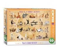 Puzzle - Yoga Es Una Actividad Familiar - 500 Piezas