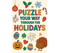 Puzzle your way through the holidays: Crossword & Word search puzzle book