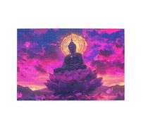 Puzzle Zen Puzzle 1000 Piezas Nubes de Colores Imposible, DIY Obra de Arte de Juego de Rompecabezas para Adultos, Rompecabezas de Alta Definición Multicolor, Regalo Decoracion Hogar 75x50cm E-1269