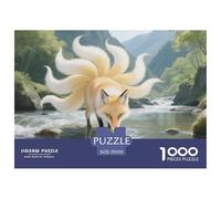 Puzzle Zorro 1000 Piezas para Adultos, Puzzle Valle de Ruisseau Adultos, Juego Didáctico Regalos Creativos 70x50cm/1000pcs