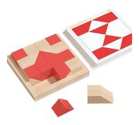 Puzzleblöcke - Lernbausteine Set, Aufklärung Brettspiel Puzzle, Kreative Formen Spielzeug | Für Kinder AB 3 Jahren Lernen Entwicklung Feinmotorik Denkspiel Unterhaltung Zuhause Schule Aktivi