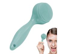 puzzlegame Depurador facial de silicona, cepillo para lavado de cara,Limpiador de cepillo facial | Cepillo de lavado de cara con mango multifuncional, ultrasuave, portátil, resistente al agua,
