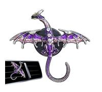 puzzlegame Difusor de aromaterapia para coche Dragon,Clip de aromaterapia para coche Dragon - Difusor de aromaterapia con ventilación automática - Ambientador de aire del dragón de los colores