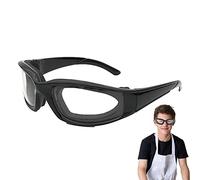 puzzlegame Gafas Protectoras | Gafas de Cebolla Protección para los Ojos sin lágrimas - Gafas Protectoras de Laboratorio de Seguridad sobre vidrios con Revestimiento antivaho fpr Que Cocina