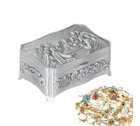 puzzlegame Joyero,Caja Organizadora de Joyas,Contenedor Organizador de Collares con baratijas Vintage | Organizador de Almacenamiento de Tesoros de baratijas Reutilizables para Collares, Joyas y