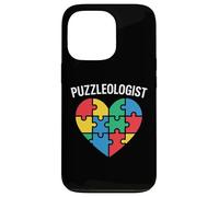 Puzzleologist Jigsaw Puzzle Lover Solver Mujeres Niños Rompecabezas Carcasa para iPhone 13 Pro
