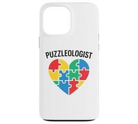Puzzleologist Jigsaw Puzzle Lover Solver Mujeres Niños Rompecabezas Carcasa para iPhone 13 Pro Max
