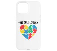 Puzzleologist Jigsaw Puzzle Lover Solver Mujeres Niños Rompecabezas Carcasa para iPhone 15