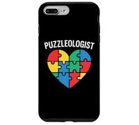 Puzzleologist Jigsaw Puzzle Lover Solver Mujeres Niños Rompecabezas Carcasa para iPhone 7 Plus/8 Plus